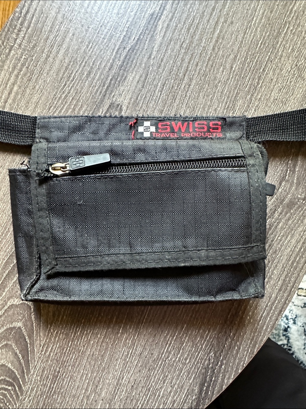 Vintage Swissgear Black Waist Belt Bag